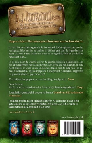 Lockwood + Co 5 - Het lege graf (POD) - achterkant