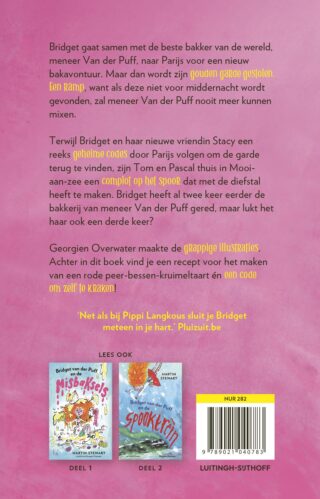 Bridget van der Puff en de gestolen gouden garde - achterkant