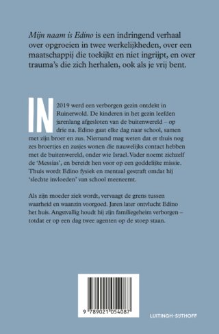 Mijn naam is Edino - achterkant
