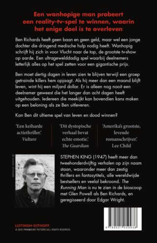 The Running Man - achterkant