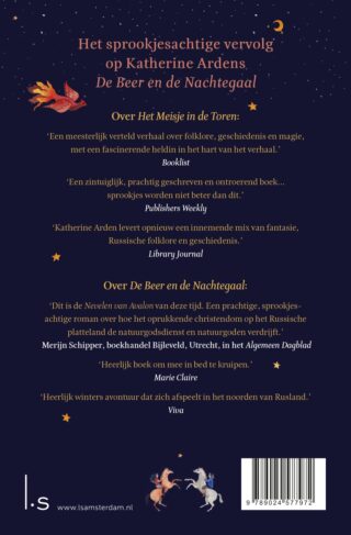 Het meisje in de toren - achterkant