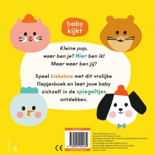Kleine pup, waar ben je? - achterkant