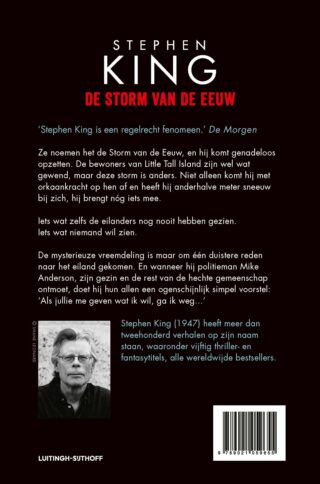 De storm van de eeuw - achterkant