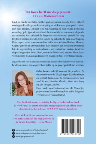 Bij jou ben ik echt - achterkant