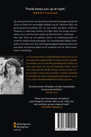 Lieg nooit - achterkant