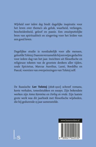 Wijsheid voor iedere dag - achterkant