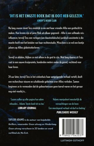 Haar laatste adem - achterkant