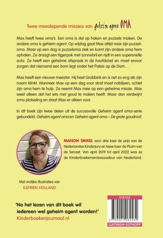 Geheim agent oma en Geheim agent oma - De grote goudroof - achterkant