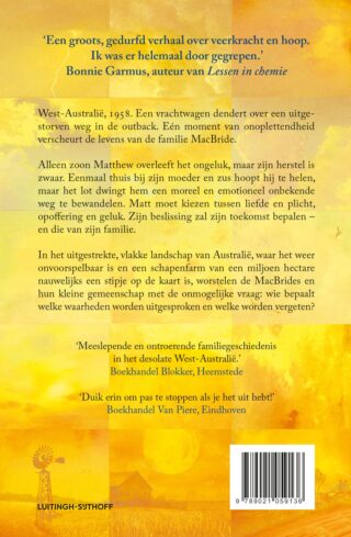 Een leven zo ver - achterkant