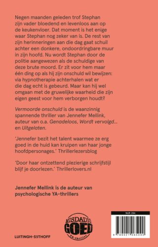 Vermoorde onschuld - achterkant