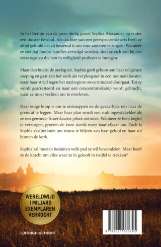 Alleen wie moedig is - achterkant