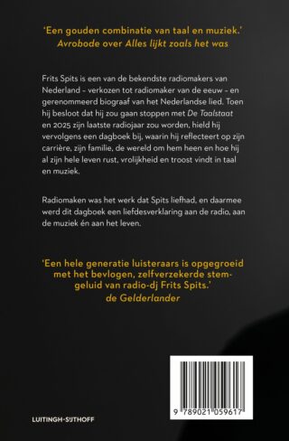Mijn laatste radiojaar - achterkant