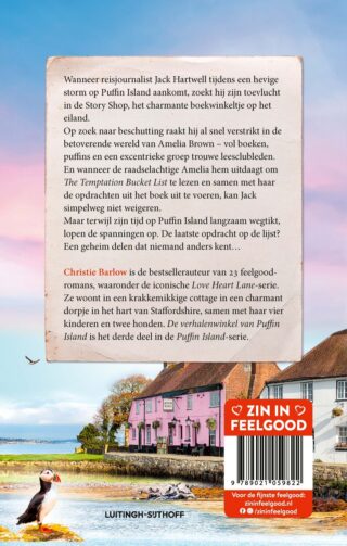 De verhalenwinkel van Puffin Island - achterkant