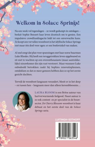 De Cherry Blossom Woonboot - achterkant