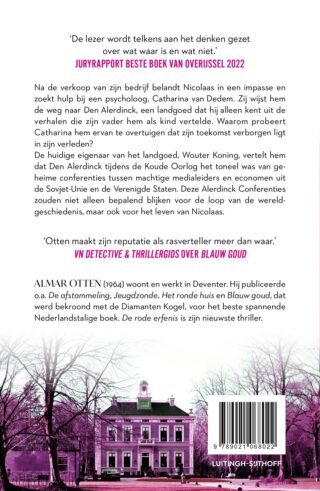 Het Alerdinck mysterie - achterkant