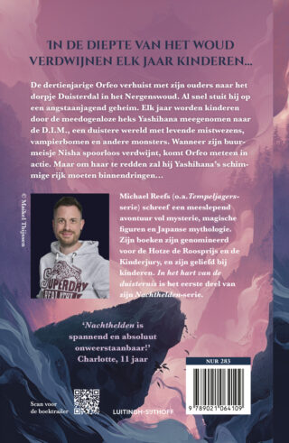 In het hart van de duisternis - achterkant